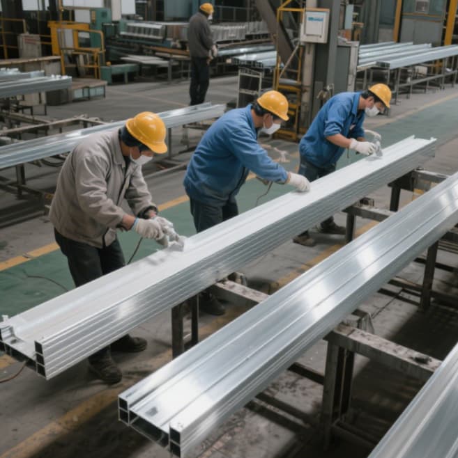 aluminum production facility