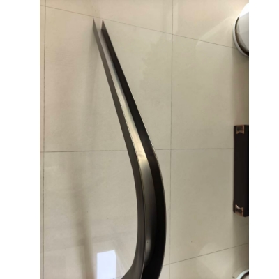curved aluminum profile