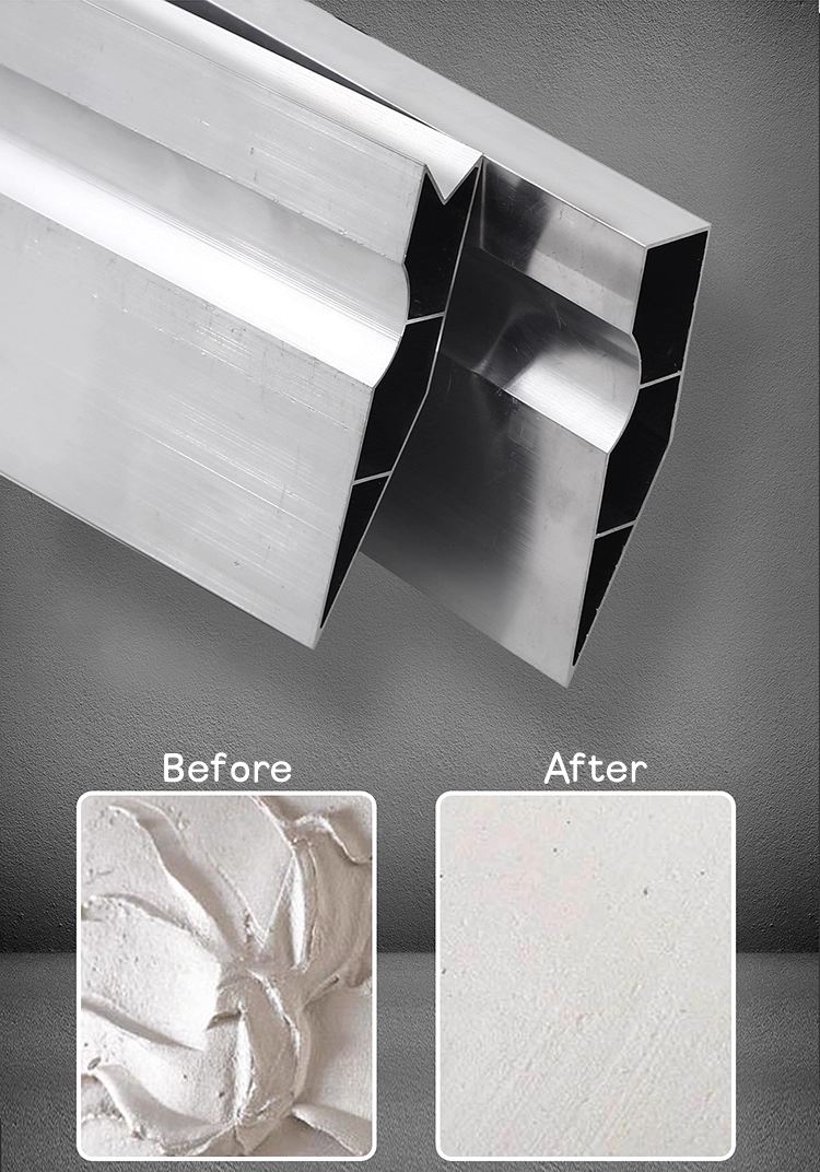 Aluminum Feather Edge Tool use