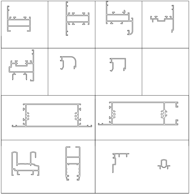 aluminium framed windows iamge