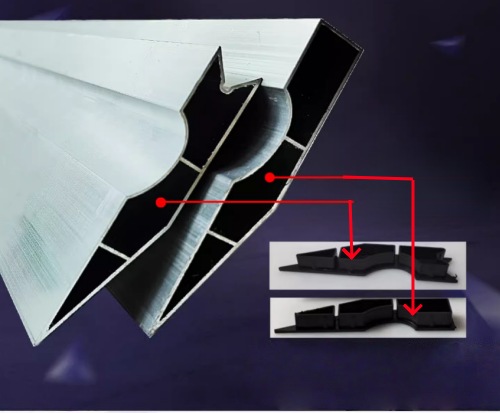 Narrow Aluminium Feather Edge