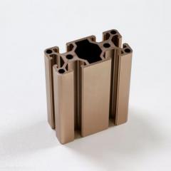 Anodized-light-champagne-extrusion-aluminium-profile