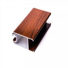 Wood Grain Finish Aluminum Extrusion