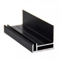 Silver anodized aluminium extrusions profiles