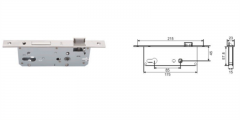 aluminium lock hardware series