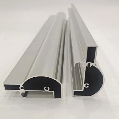 Source Factory Customized Decorative Aluminum Channel Profile Polishing Shower Room Mirror Polished Aluminum Profile 