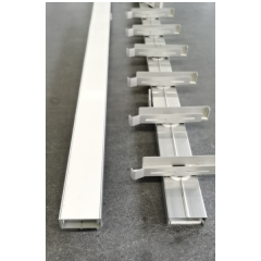 aluminium adjustable window louvers