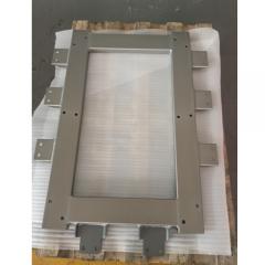 Aluminum Battery Frontal Base for electric vehicle battery pack front mounting and structural crash support