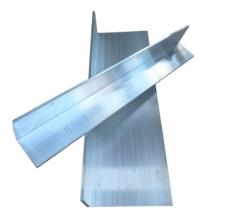 Thick wall aluminium angle section with heavy-duty wall thickness for structural and load-bearing industrial applications