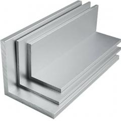 Versatile aluminium L profile extrusion with equal legs for structural framing, edge protection, and general fabrication applications
