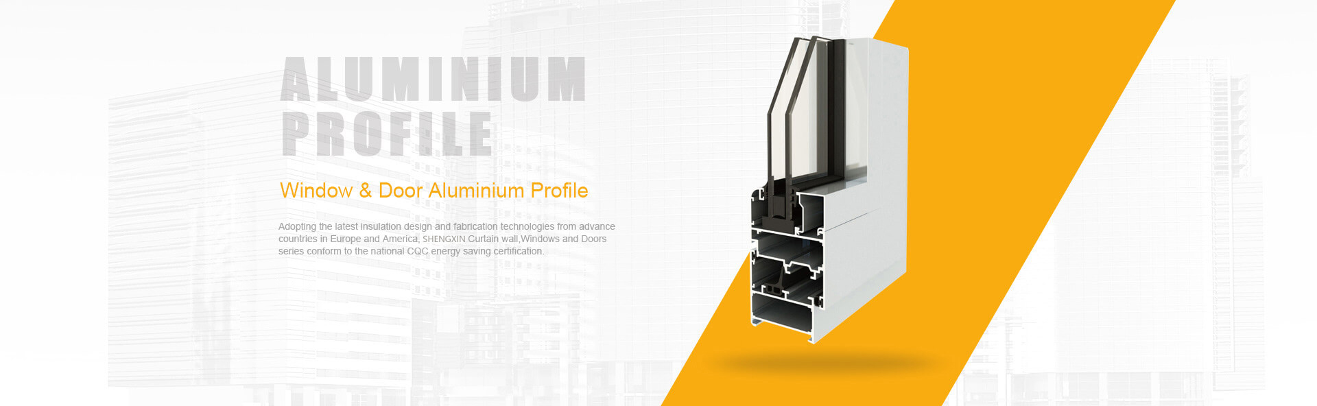 Electrophoresis coating aluminium profile