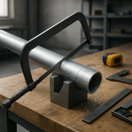 How To Cut Aluminum Pipe So Every Cut Lands Dead Square