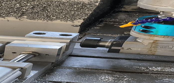 Industrial aluminium profile finish machining