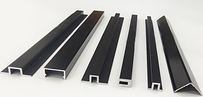 shengxin Matt black Aluminum Edge Tile Trim for Wall Decoration