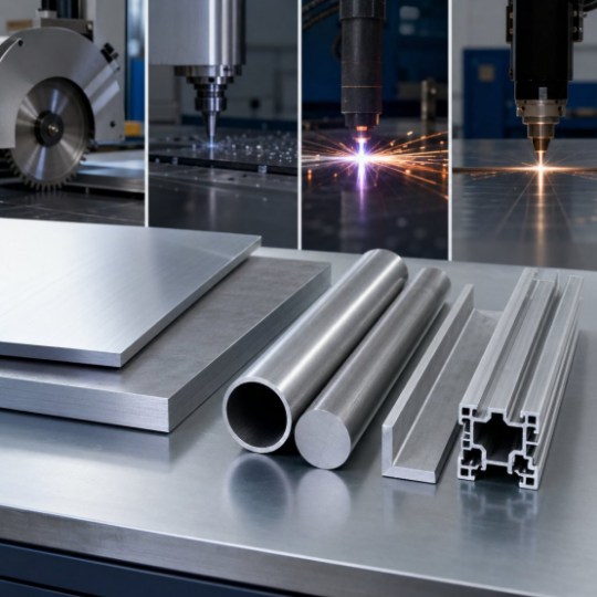 Aluminum Cutting Decoded: Match The Right Method By Stock Form